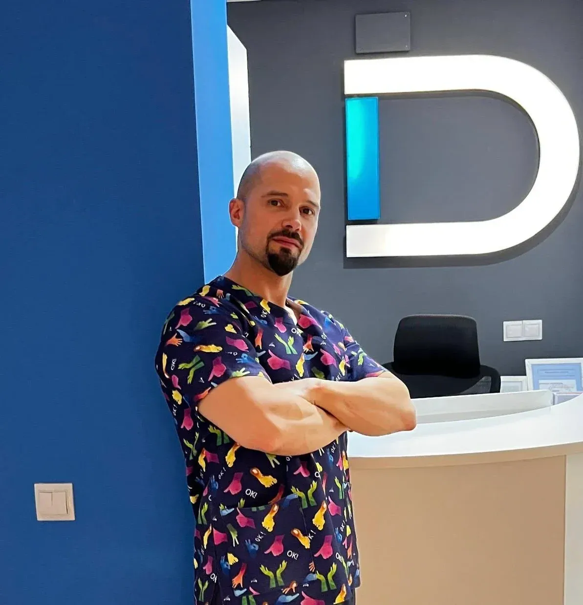 Dr. Gregorio Durán Arroyo, podólogo especialista en diagnóstico avanzado, en la clínica